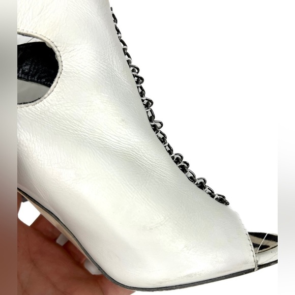 Manolo Blahnik Leather Booties - Picture 9 of 15